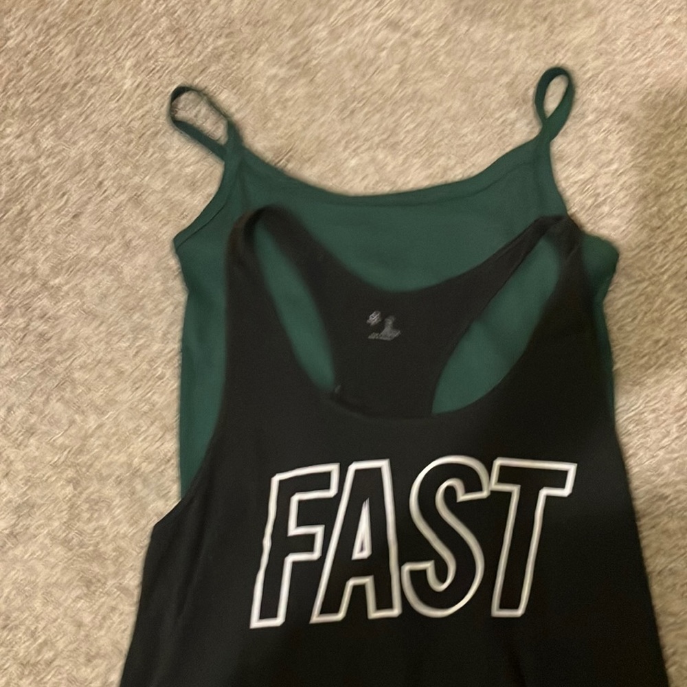 2 different style tank tops sold as a bundle